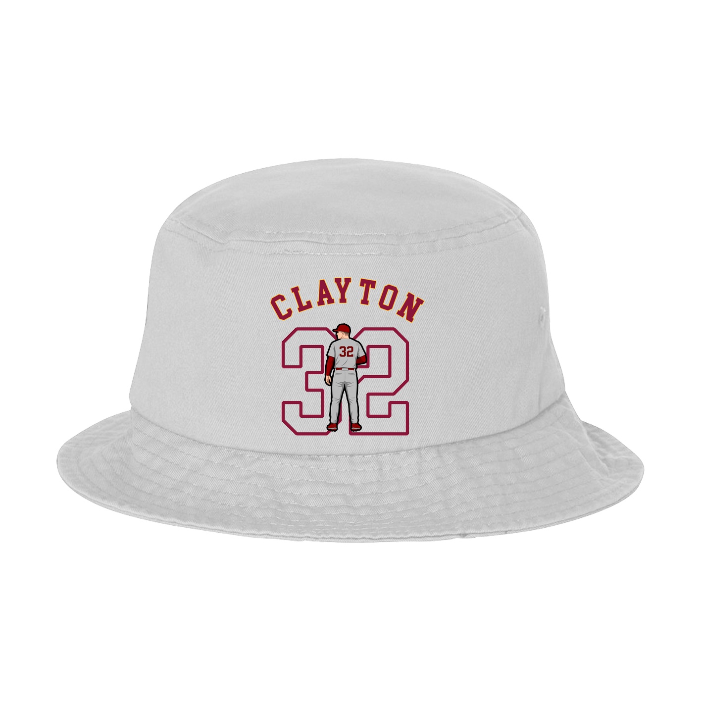 Bucket Cap — Shirsey Arch in White
