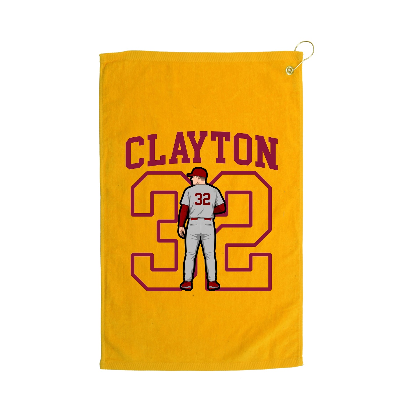 Golf Towel — Shirsey in Gold