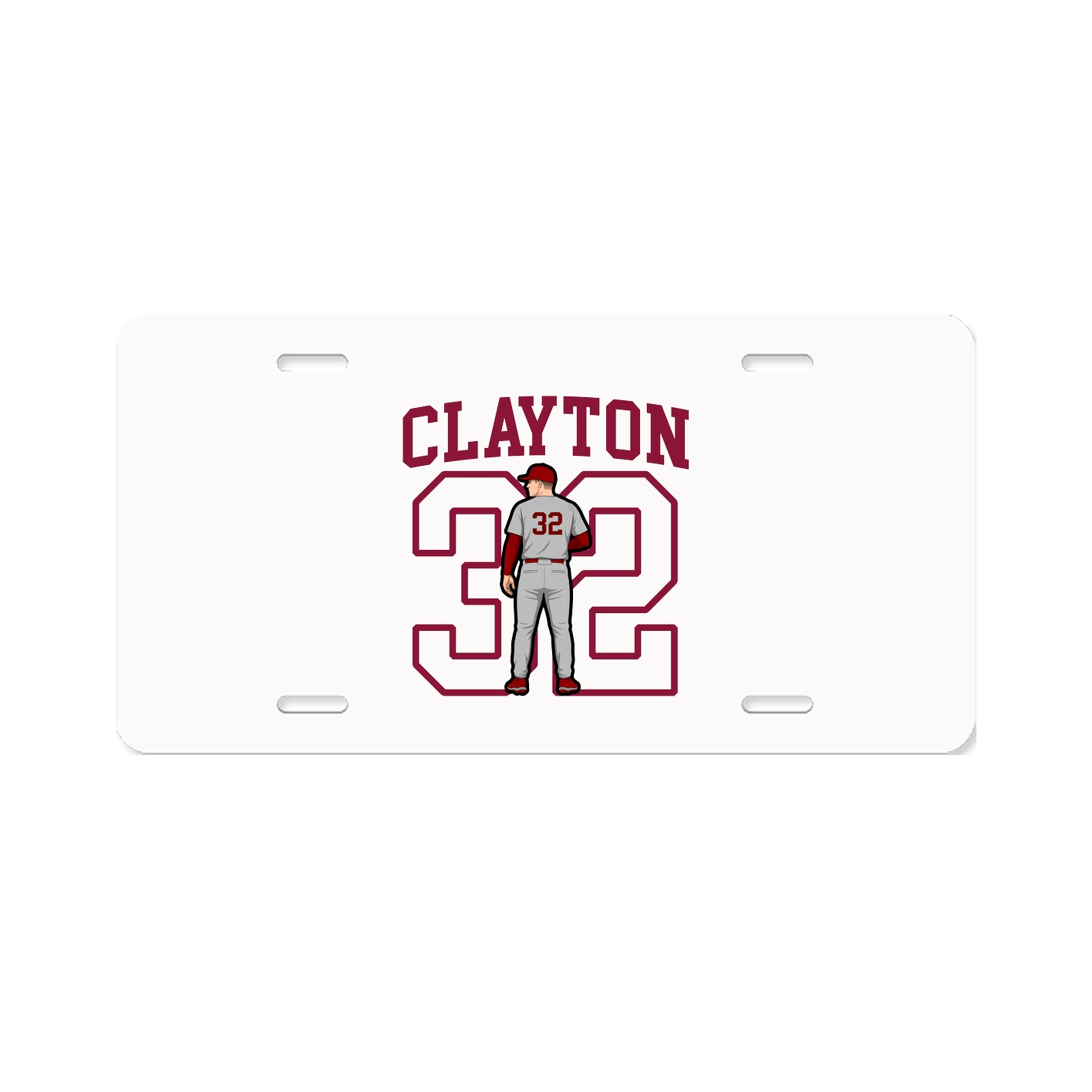 Aluminum License Plate
