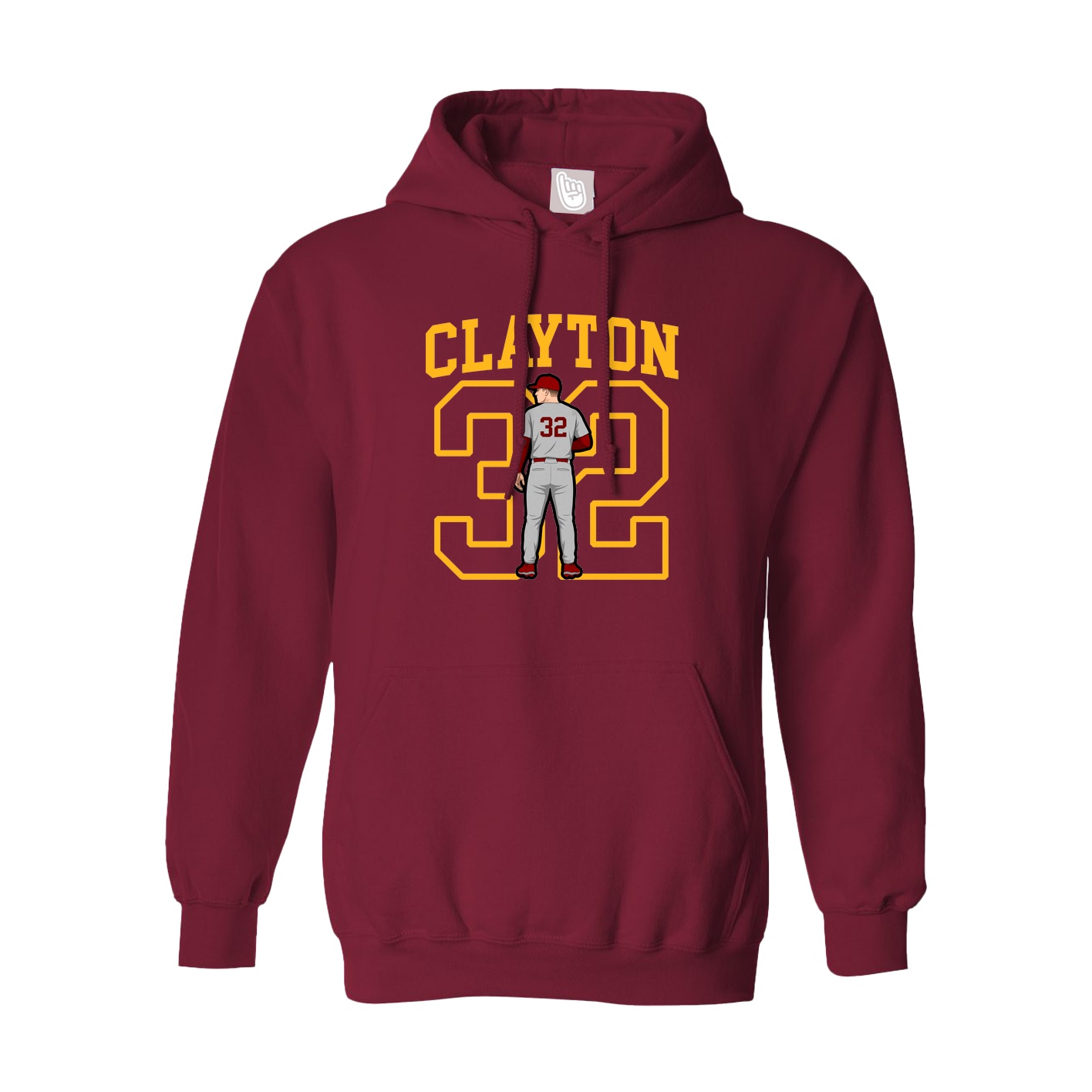 Hoodie — Shirsey in Cardinal