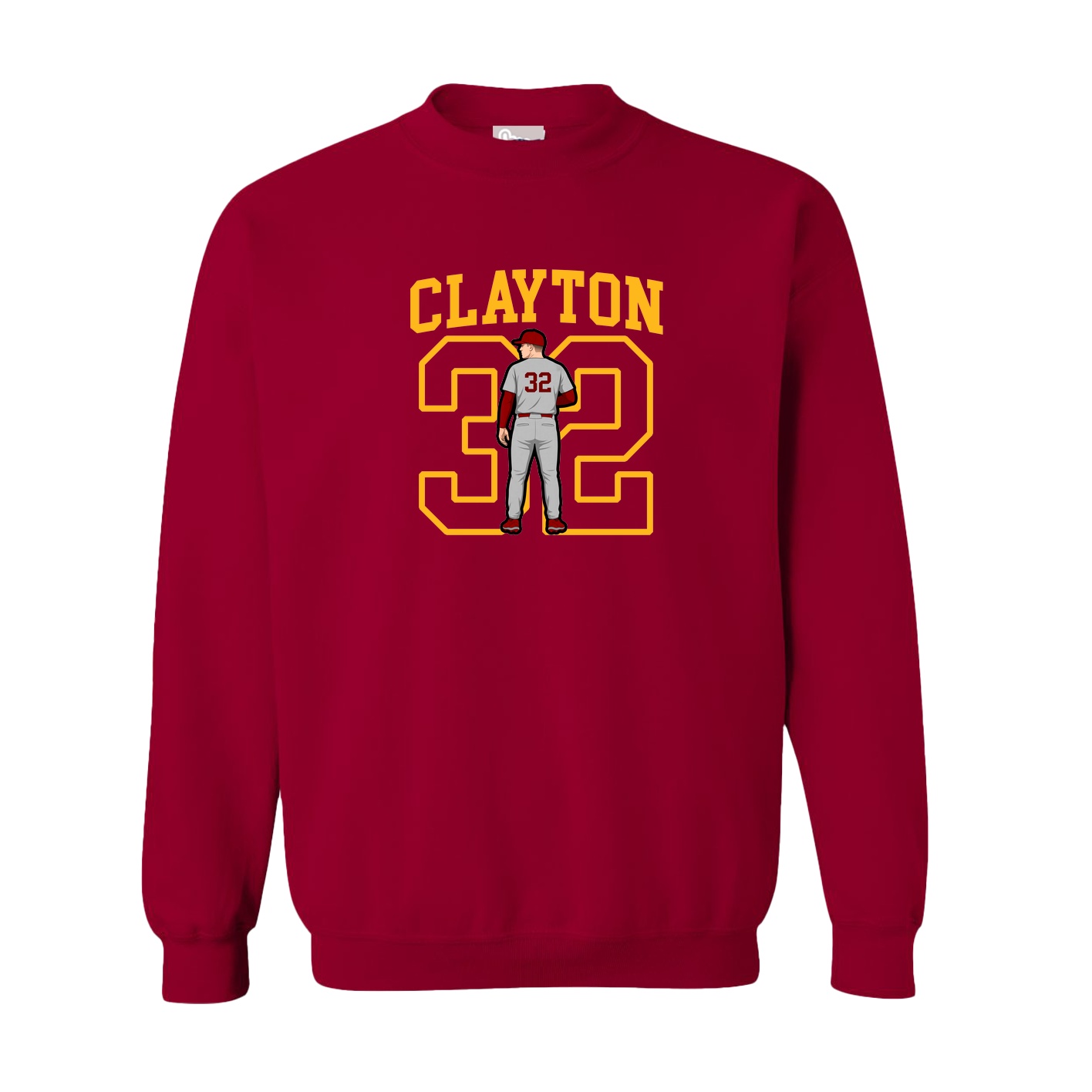 Fleece Crew — Shirsey in Cardinal