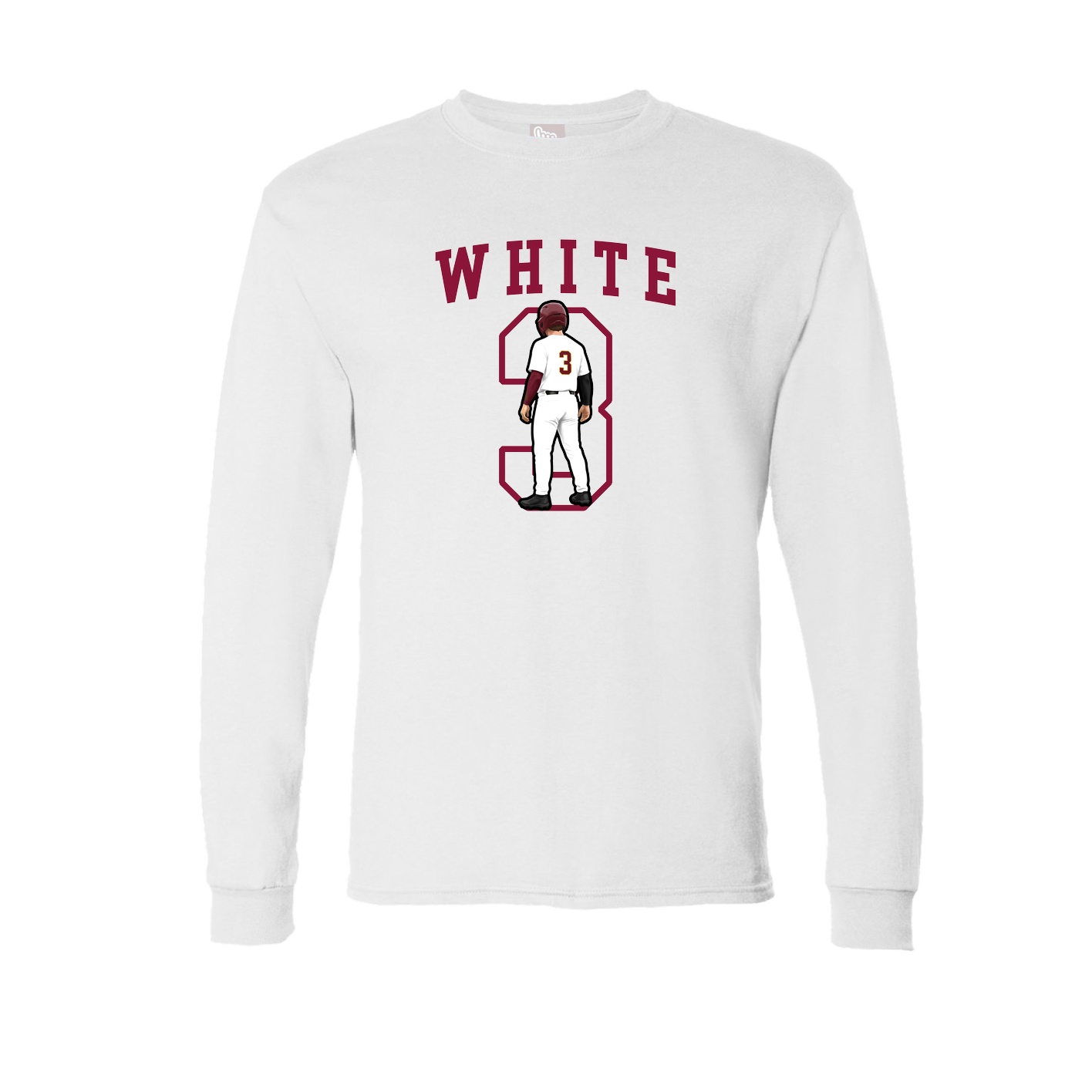 Long Sleeve Tee — Shirsey in White
