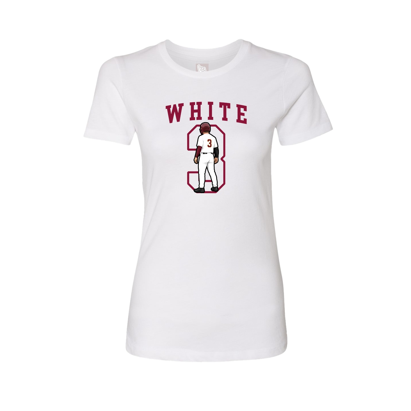 Fitted Women's Tee — Shirsey in White