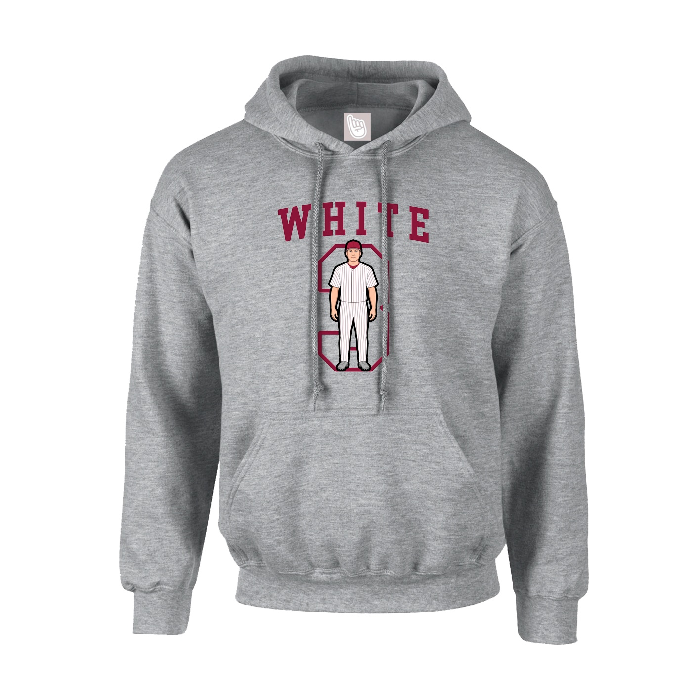 Hoodie — Shirsey in Grey