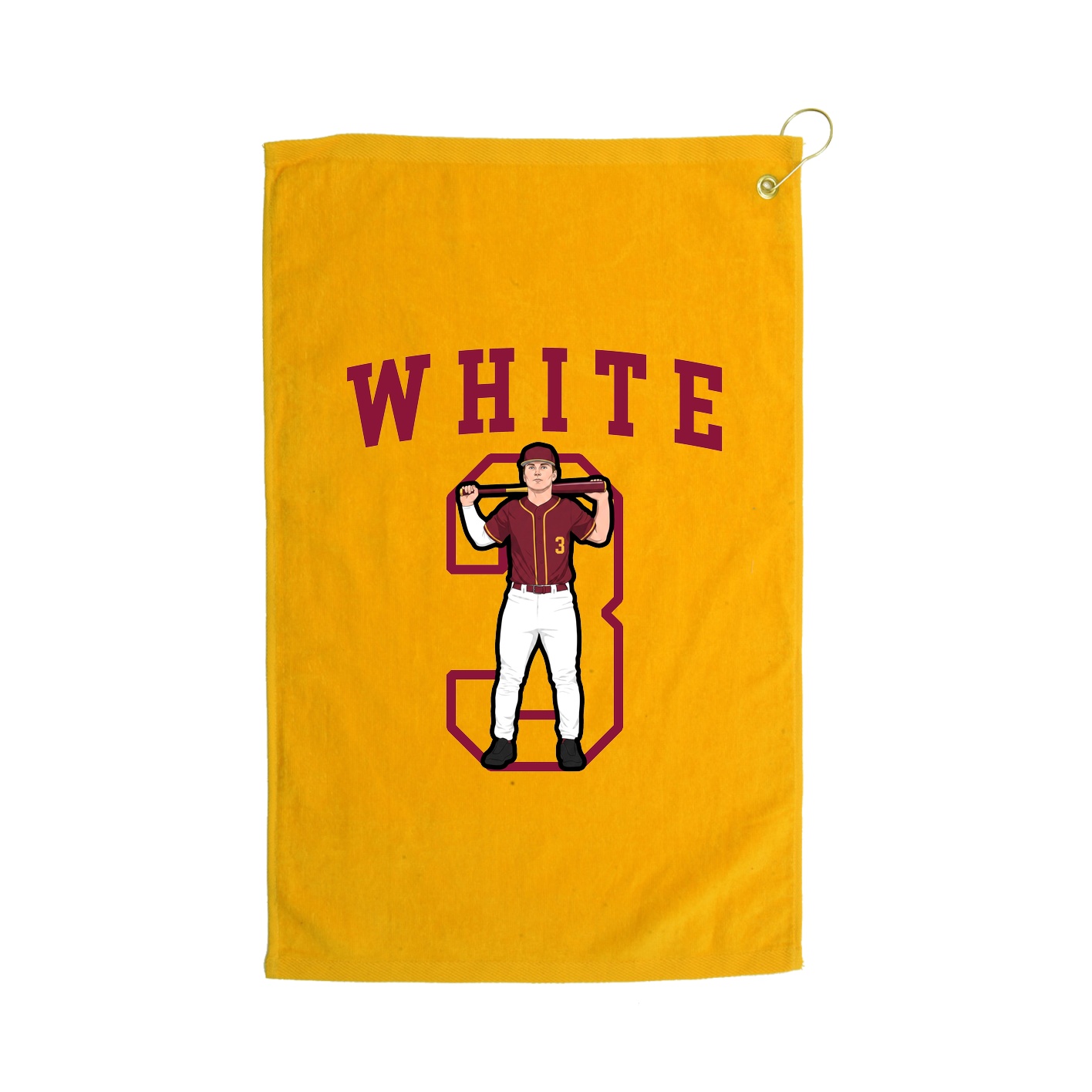 Golf Towel — Shirsey in Gold