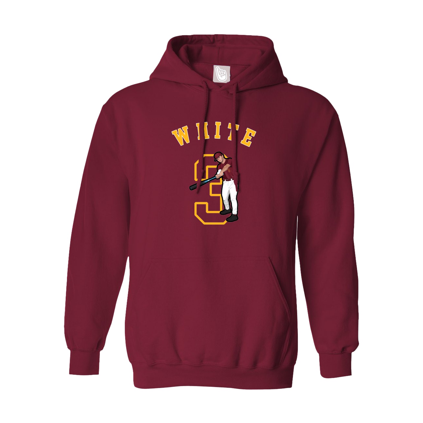 Hoodie — Shirsey Arch in Cardinal