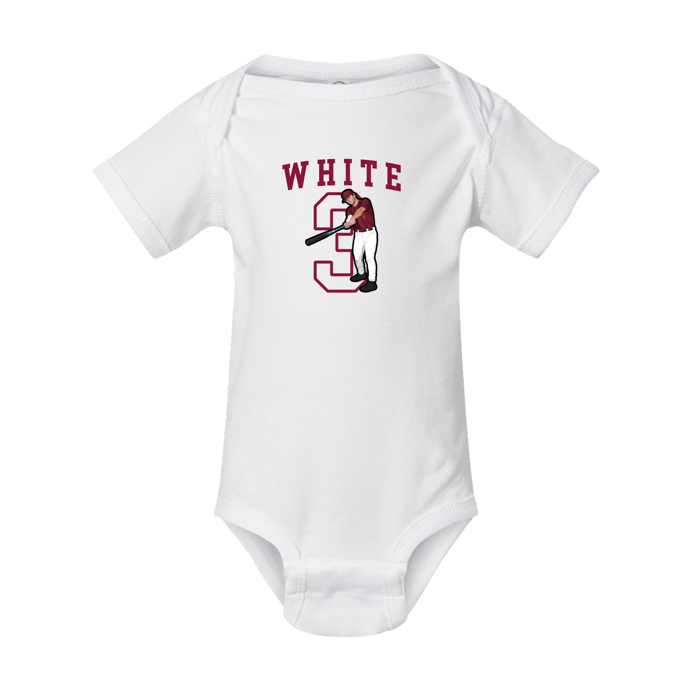 Baby Onesie — Shirsey in White
