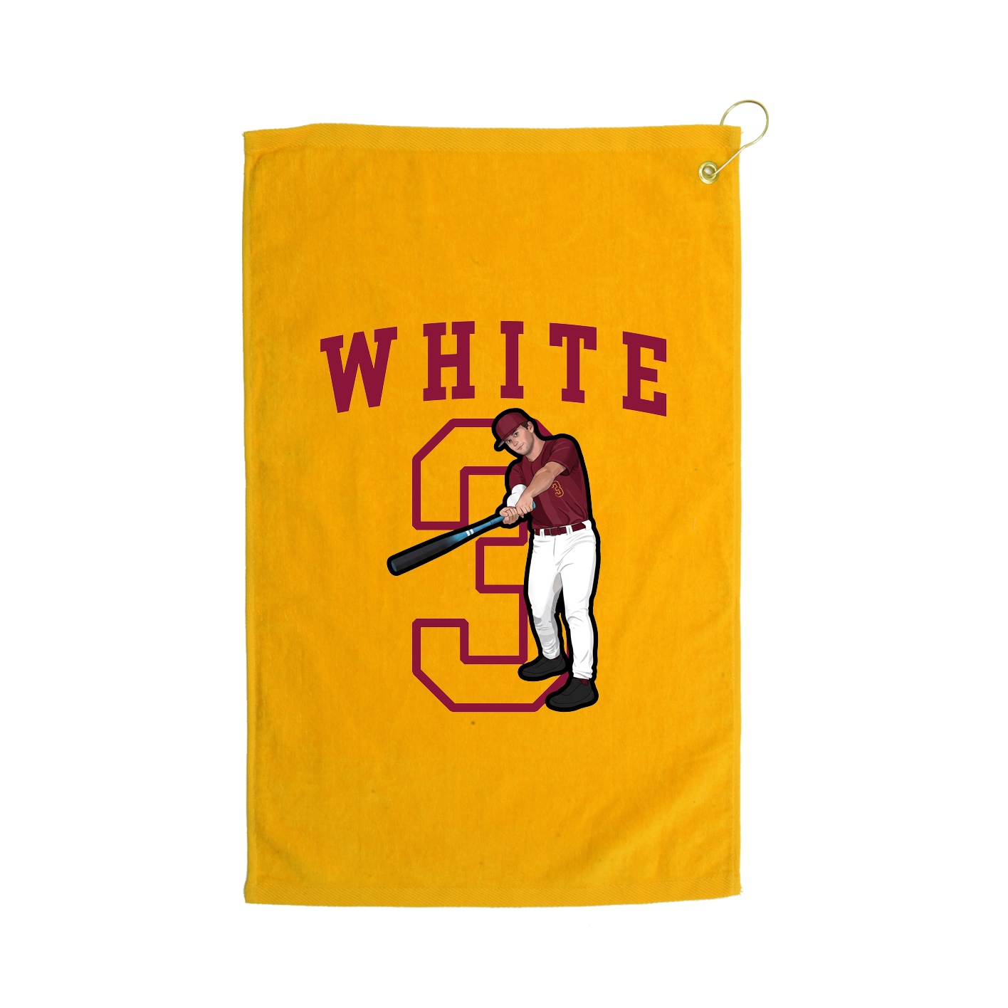 Golf Towel — Shirsey in Gold