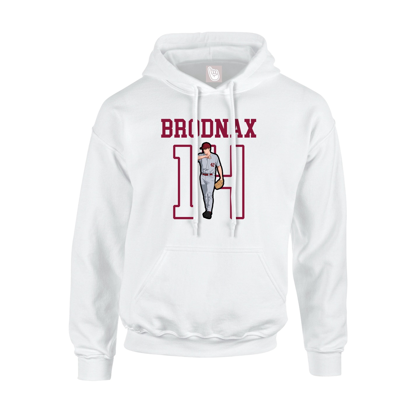 Youth Hoodie — Shirsey in White