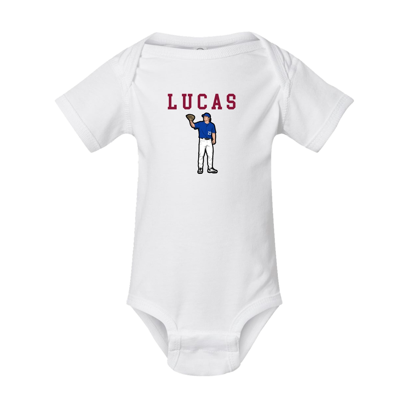 Baby Onesie — Shirsey in White
