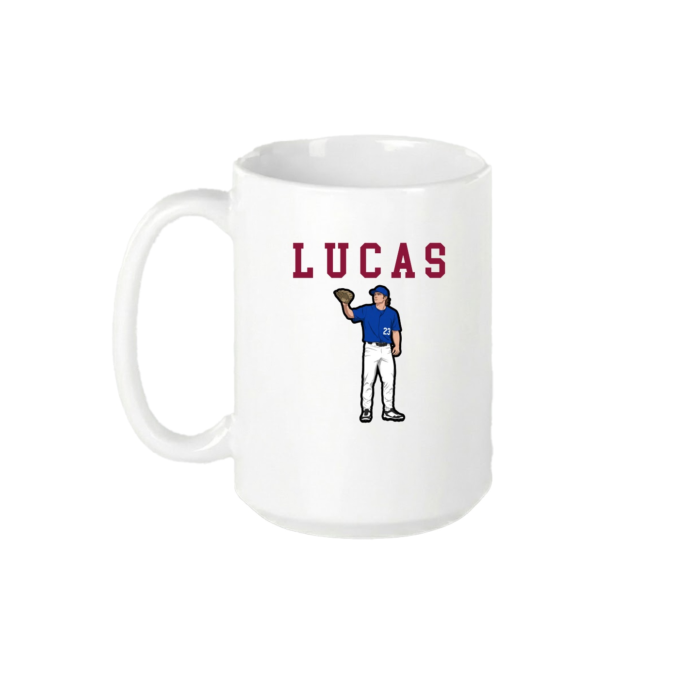 15oz Coffee Mug — Shirsey in White