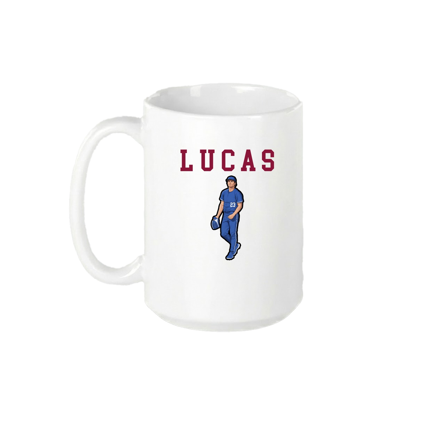 15oz Coffee Mug — Shirsey in White
