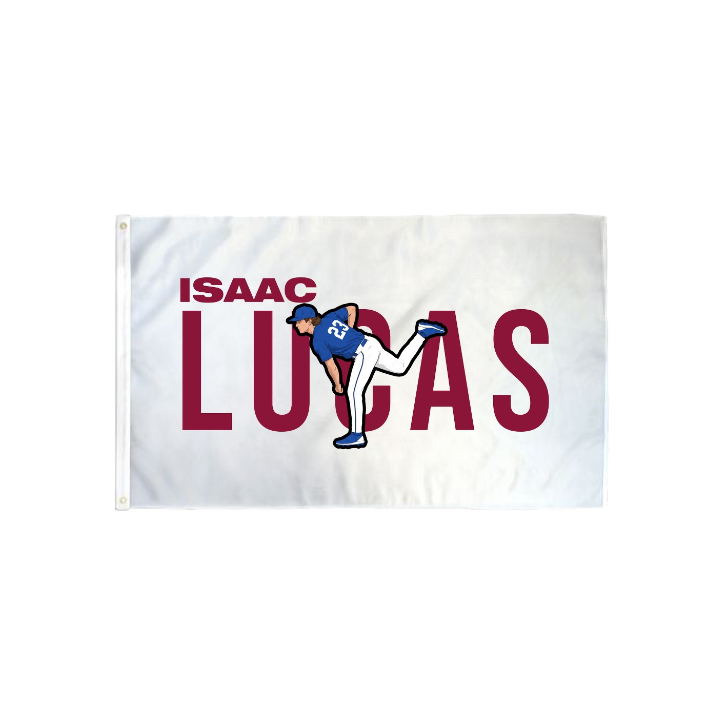 3x5 Flag — Player Name in Classic