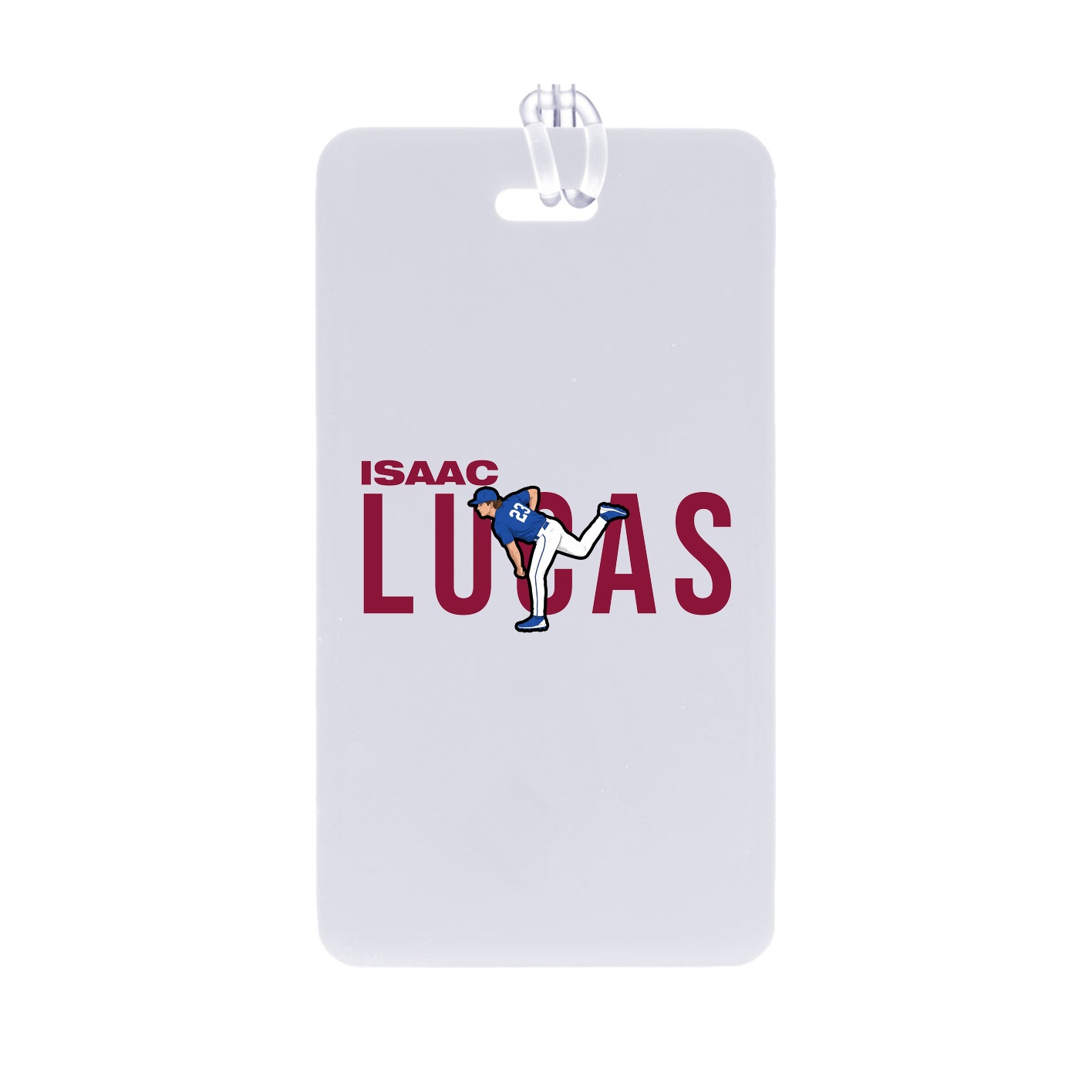 Bag Tag — Player Name in Classic
