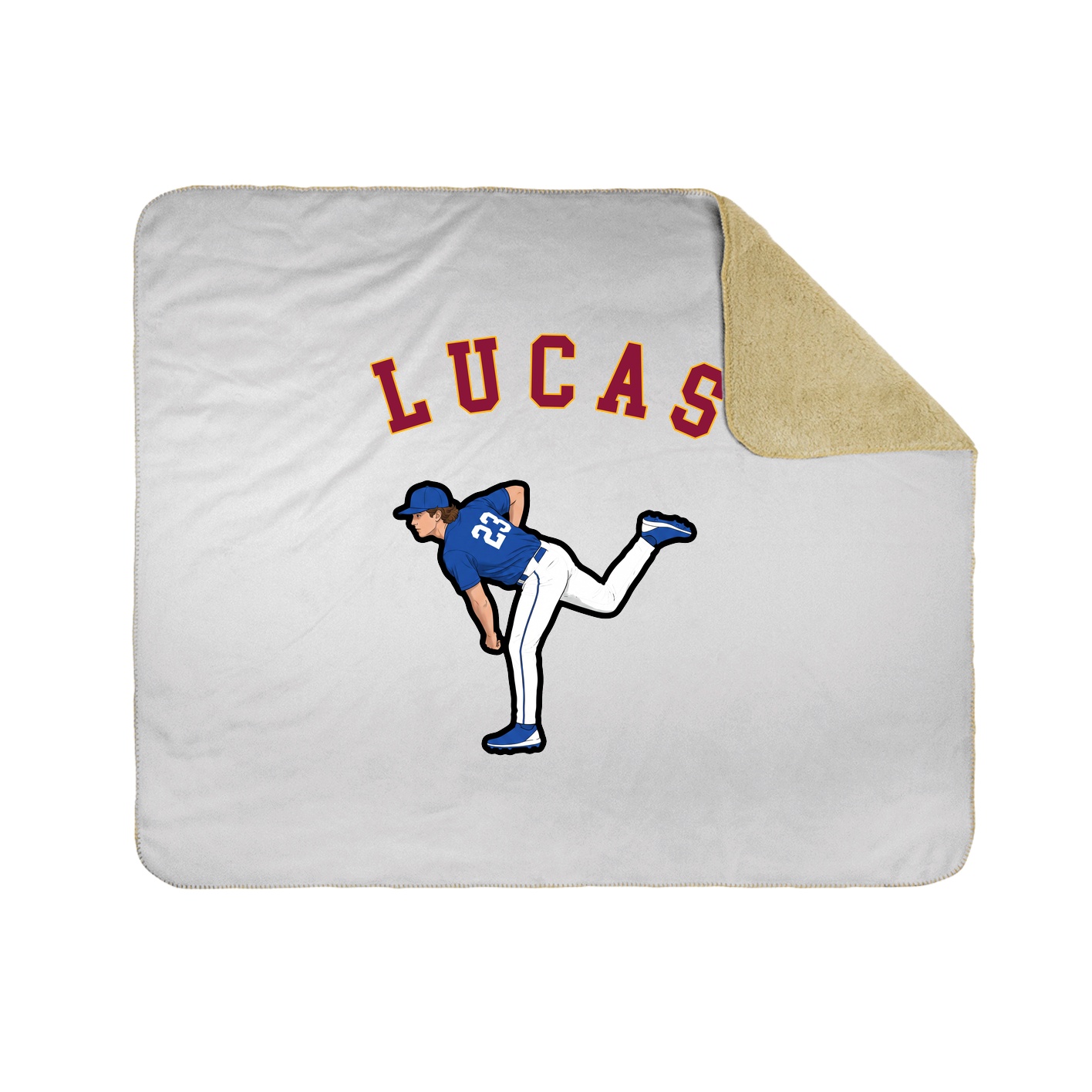 Throw Blanket — Shirsey Arch in White