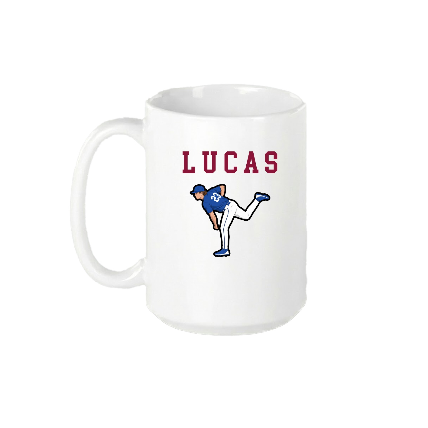 15oz Coffee Mug — Shirsey in White