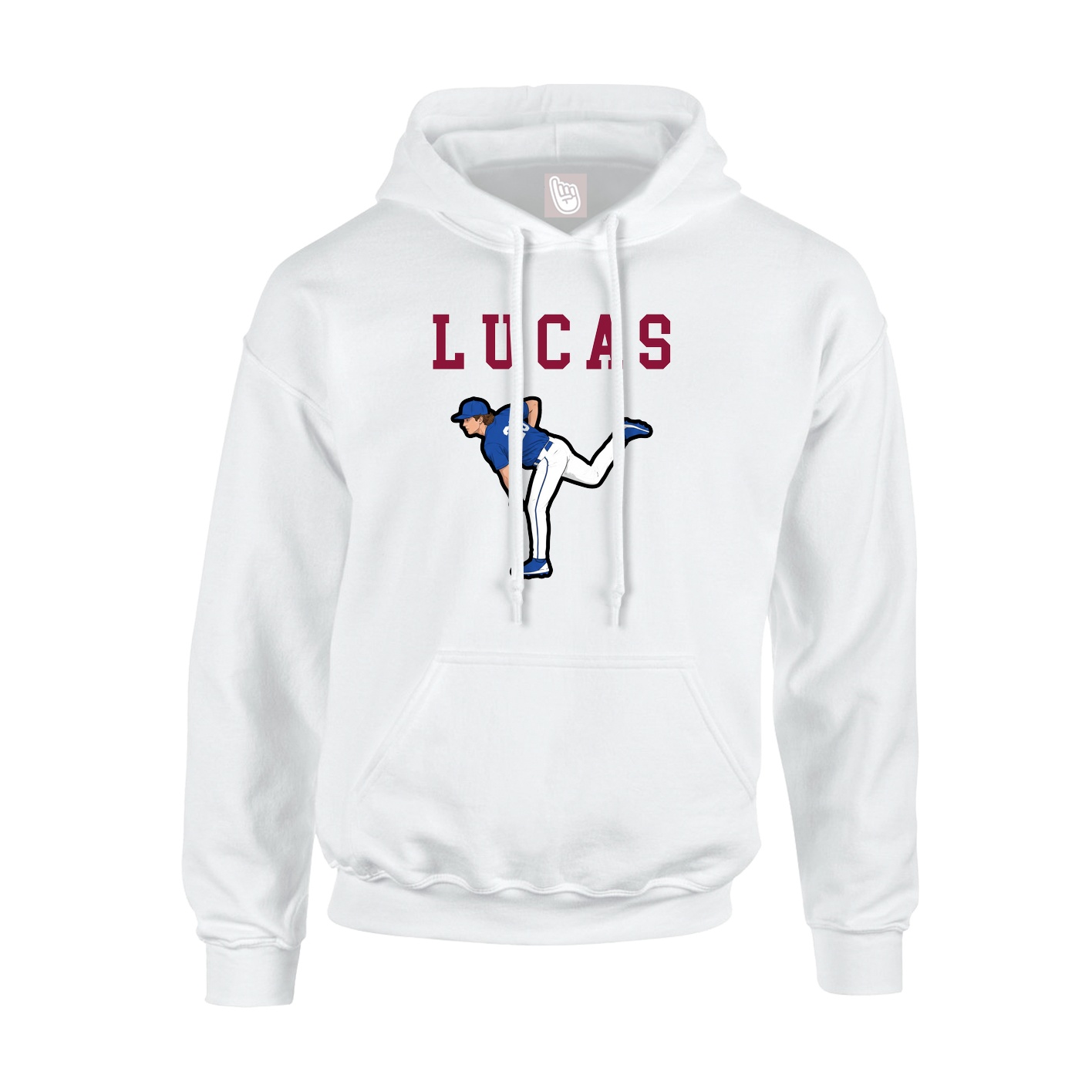 Youth Hoodie — Shirsey in White
