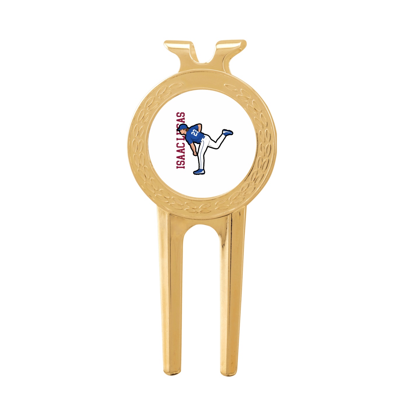 Divot Tool with Ball Marker — Name Vertical in Classic