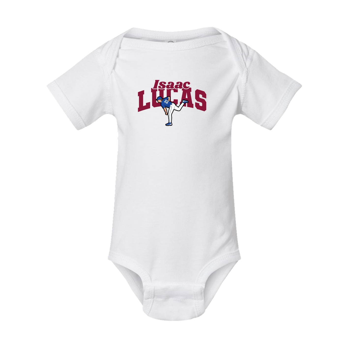 Baby Onesie — Signature Arch in White