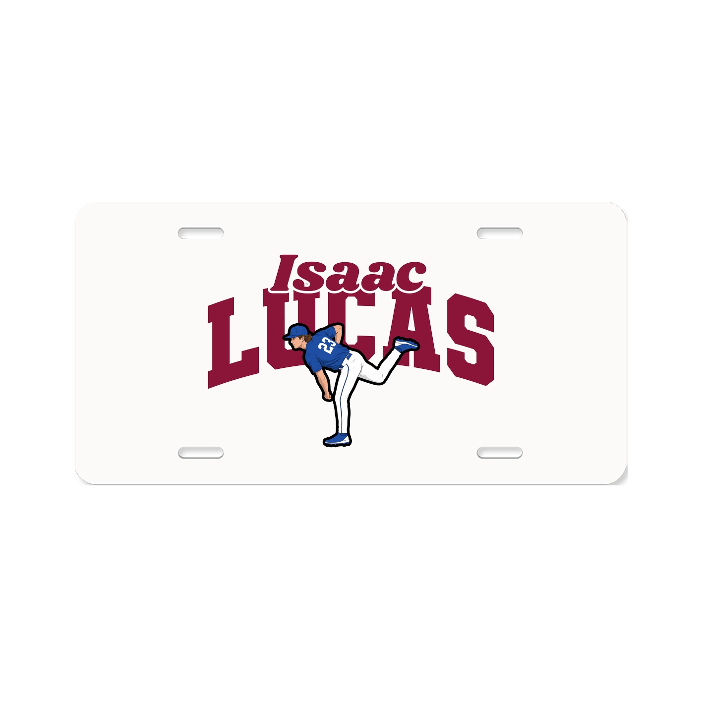 License Plate — Signature Arch in Classic