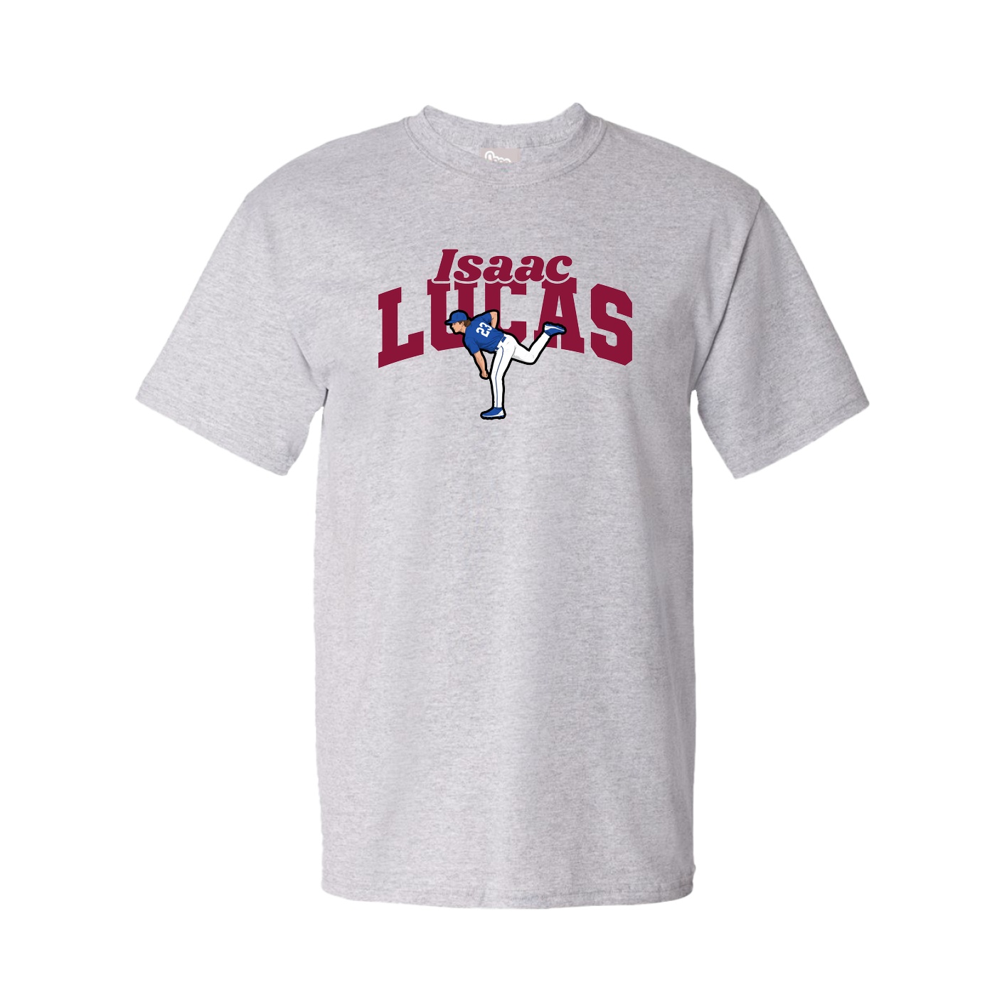 Youth Tee — Signature Arch in Grey