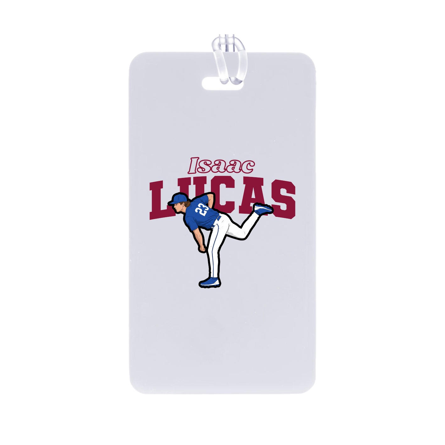 Bag Tag — Name Arch in Classic