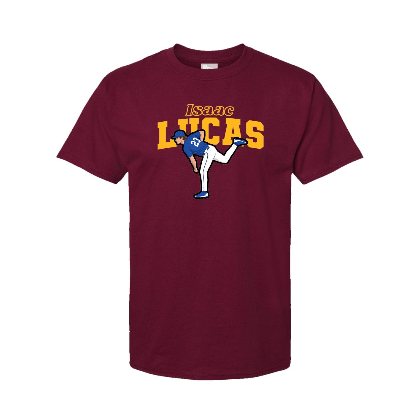 Tee — Name Arch in Cardinal