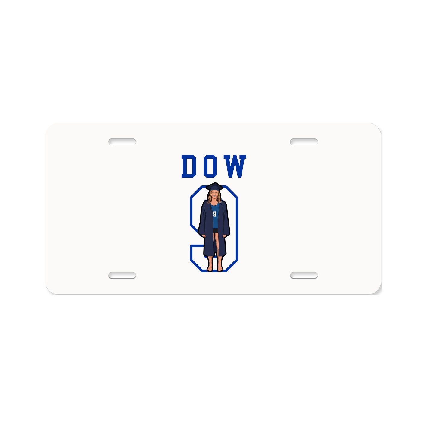 License Plate — Shirsey in Classic