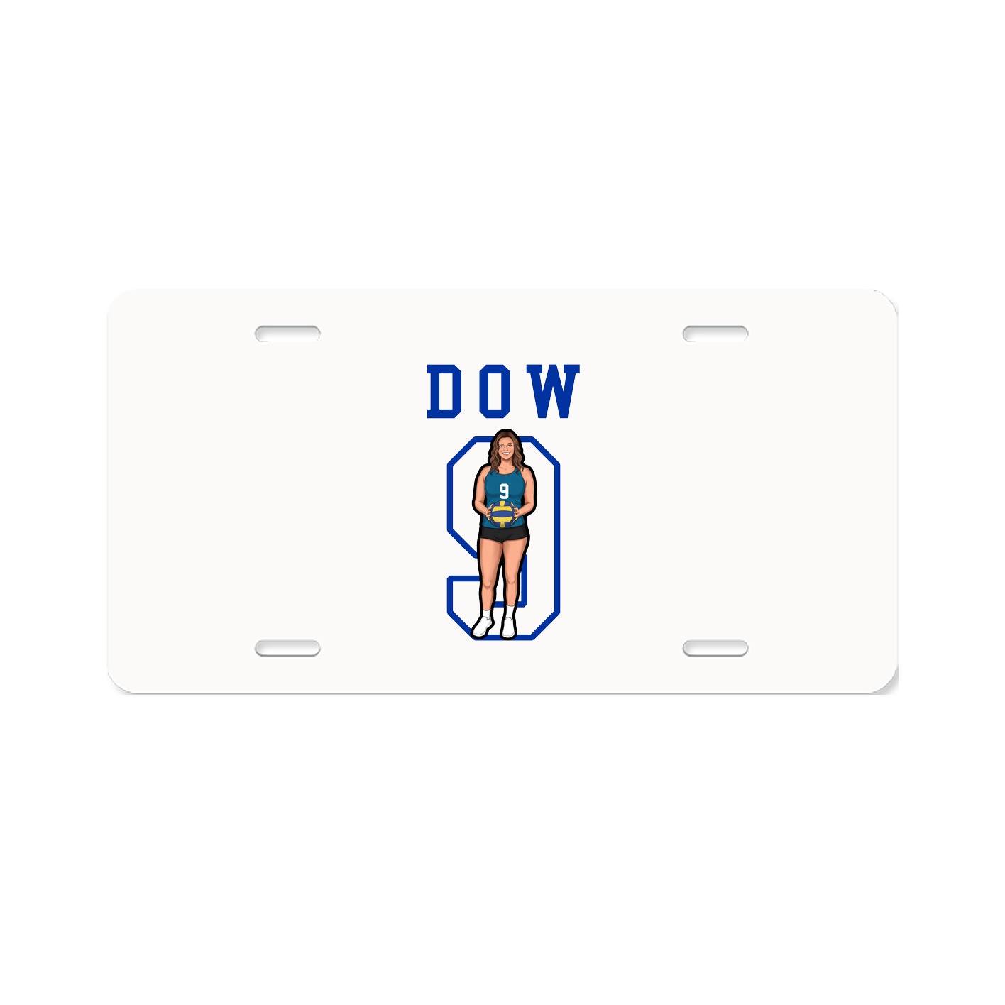 License Plate — Shirsey in Classic