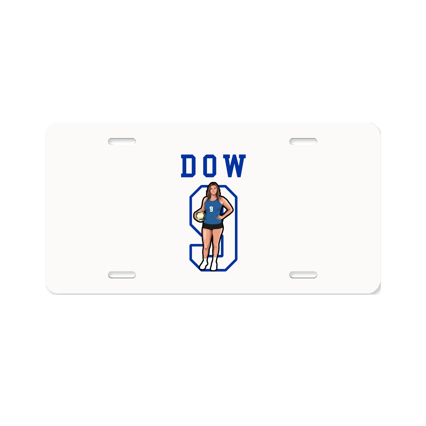 License Plate — Shirsey in Classic