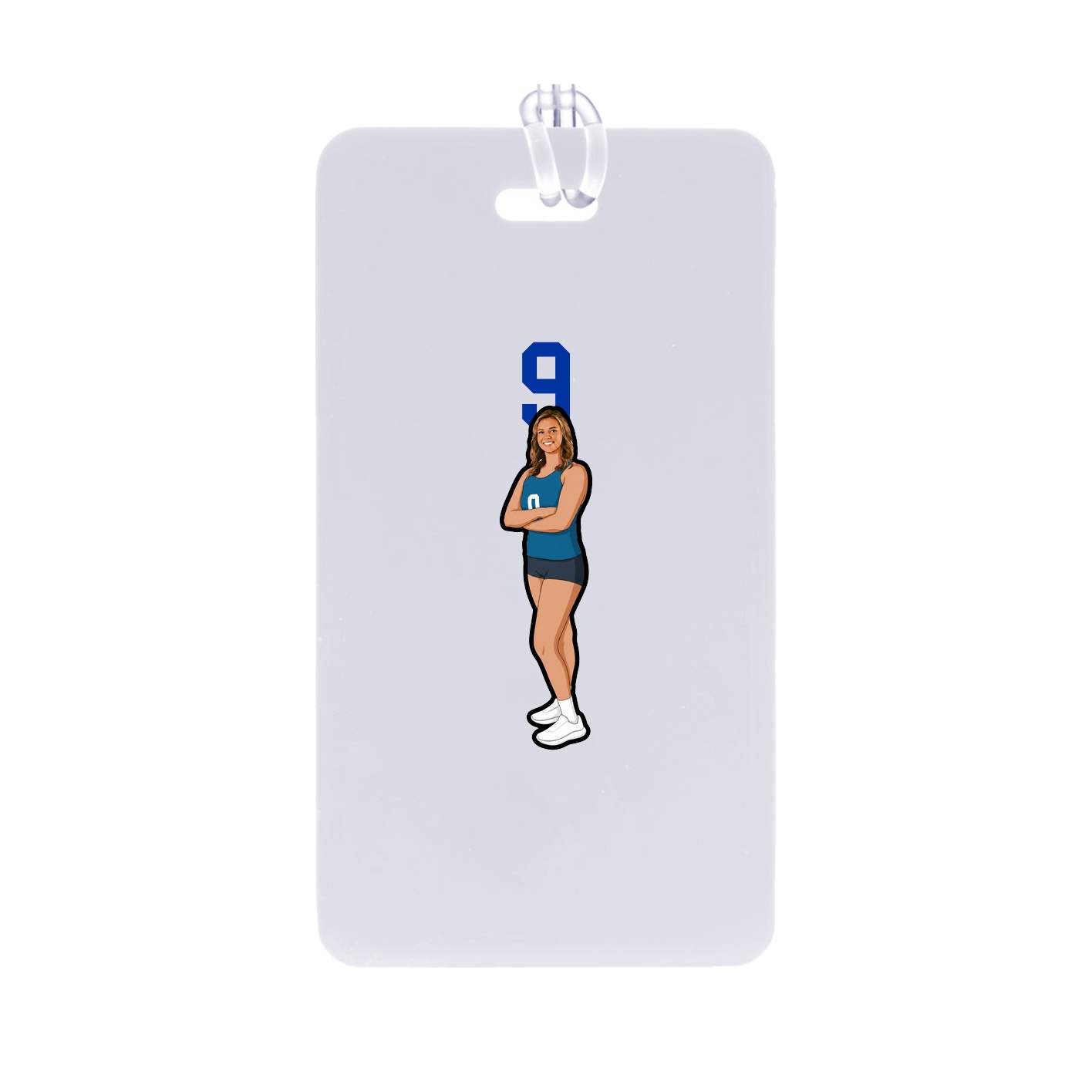 Bag Tag — Number Top in Classic