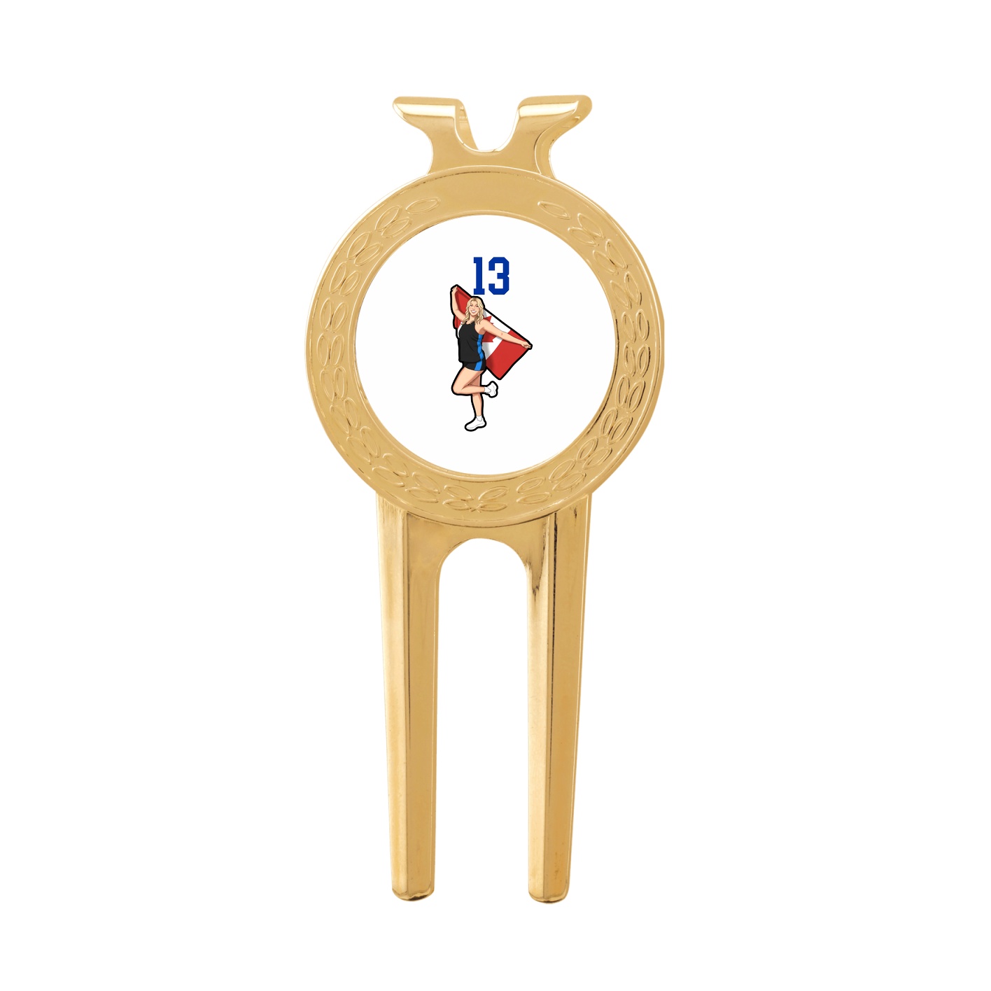 Divot Tool with Ball Marker — Number Top in Classic