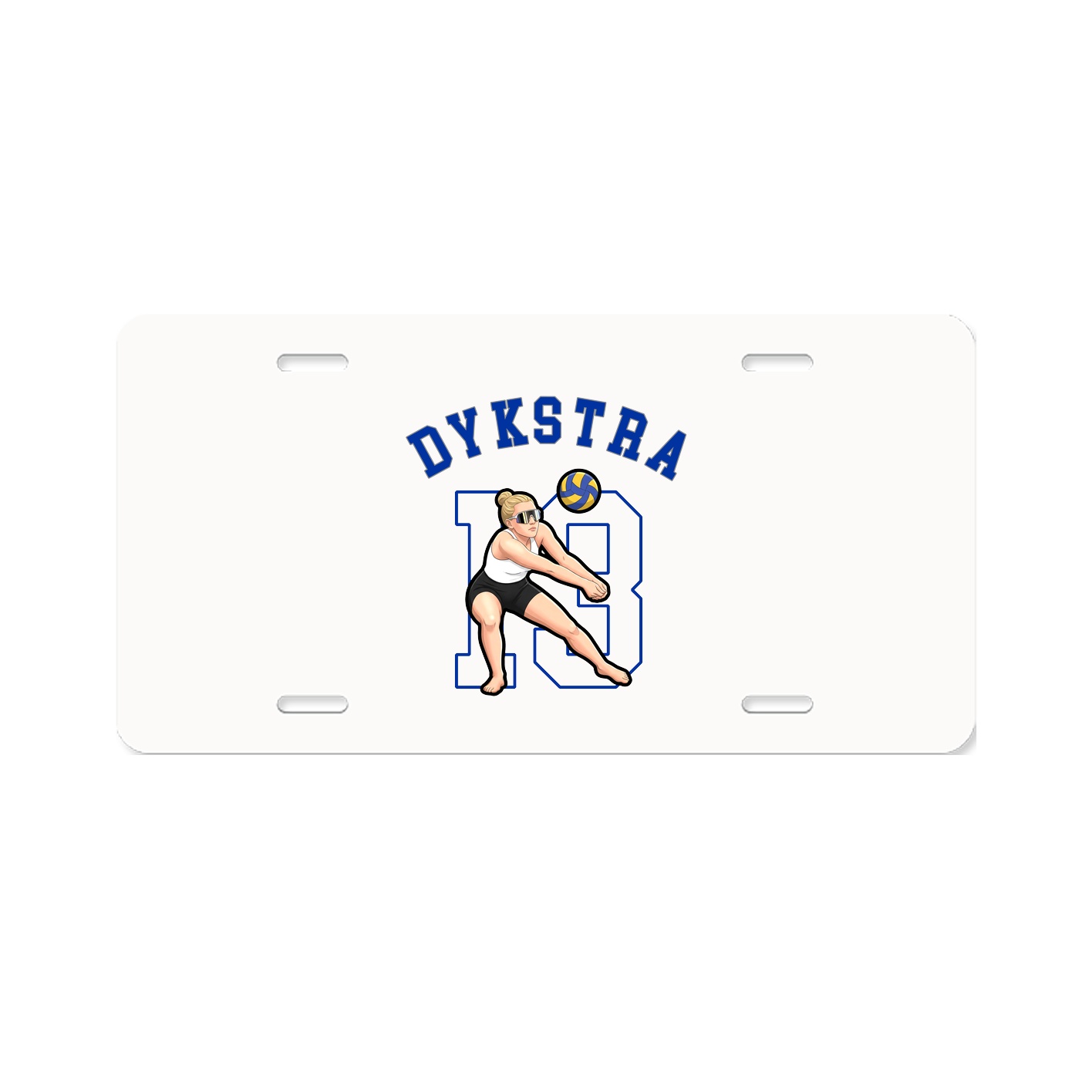 License Plate — Shirsey Arch in Classic