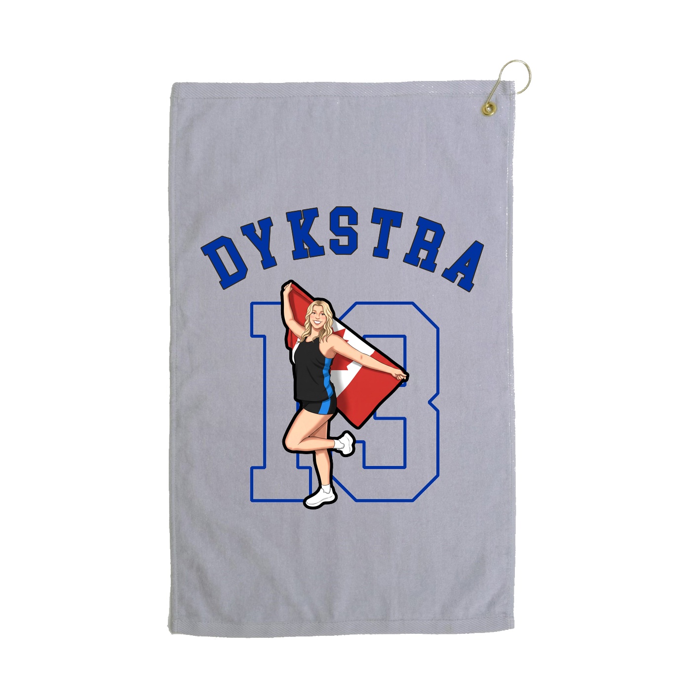 Golf Towel — Shirsey Arch in Grey