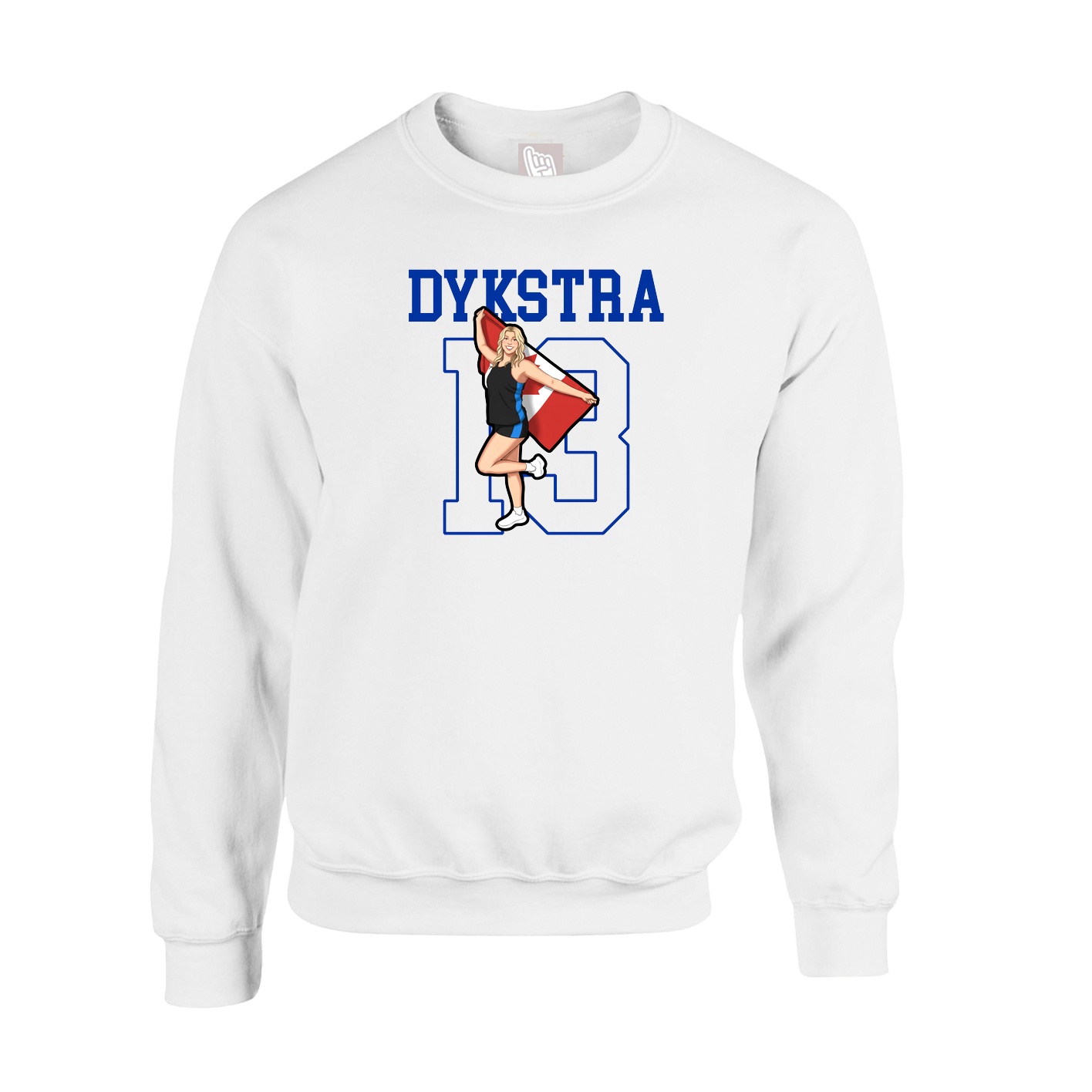 Fleece Crew — Shirsey in White