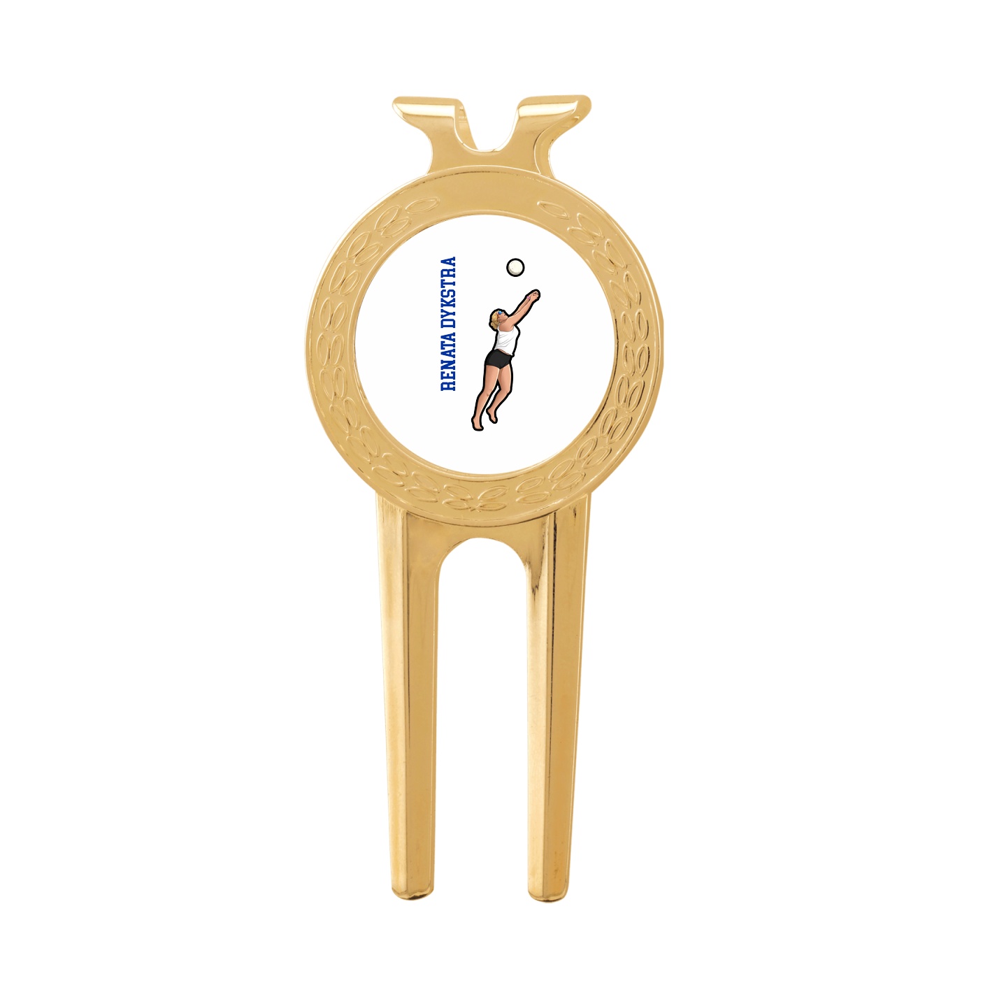 Divot Tool with Ball Marker — Name Vertical in Classic