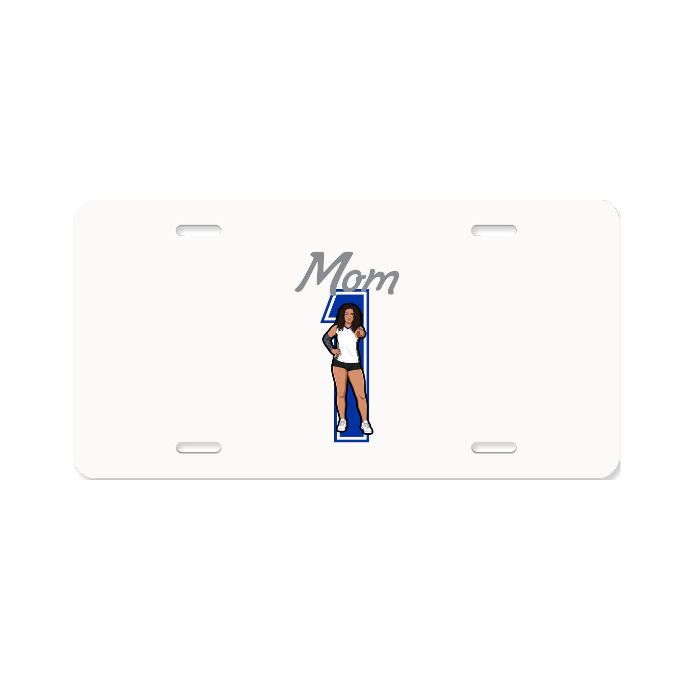 License Plate — Mothers Day Shirsey in Classic