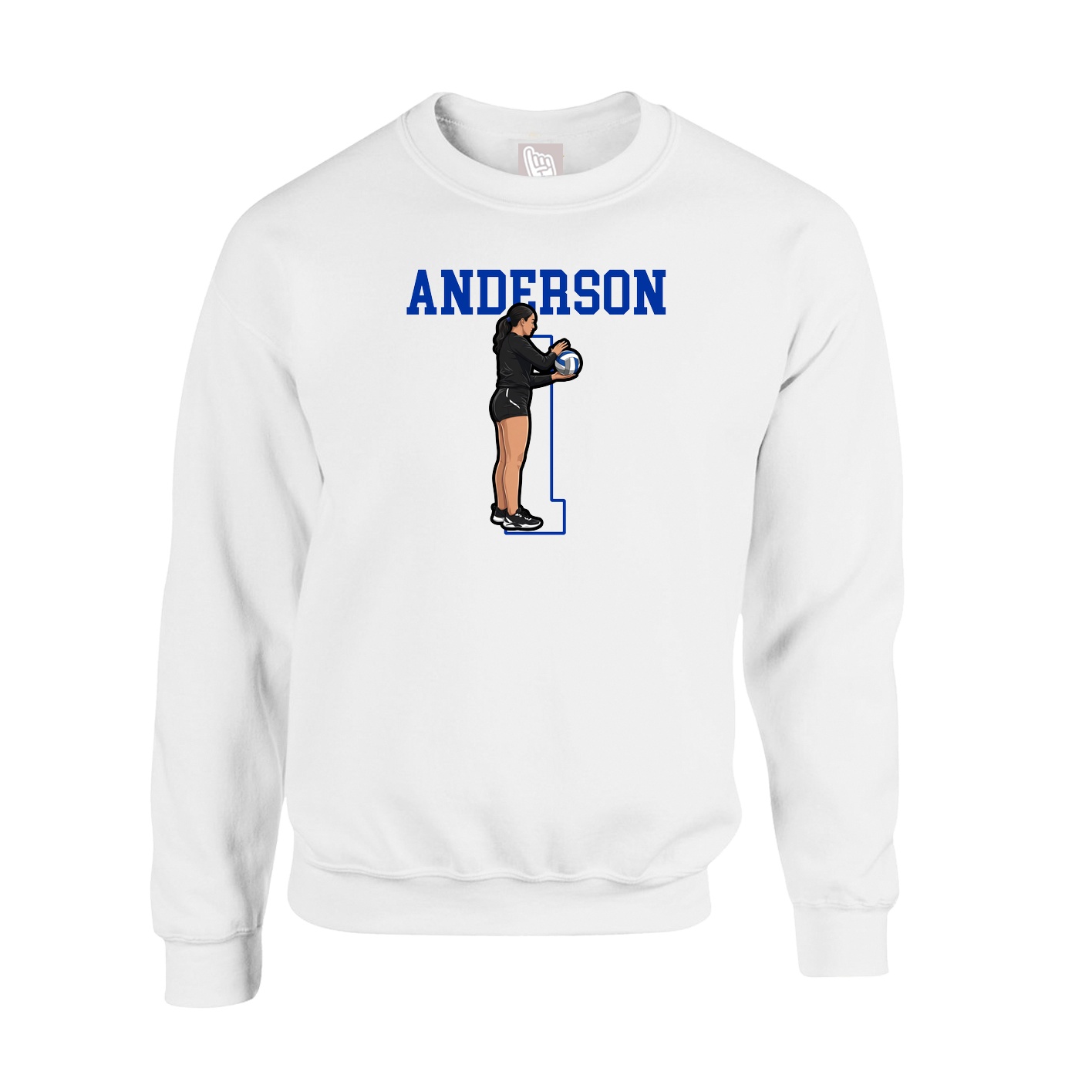 Fleece Crew — Shirsey in White