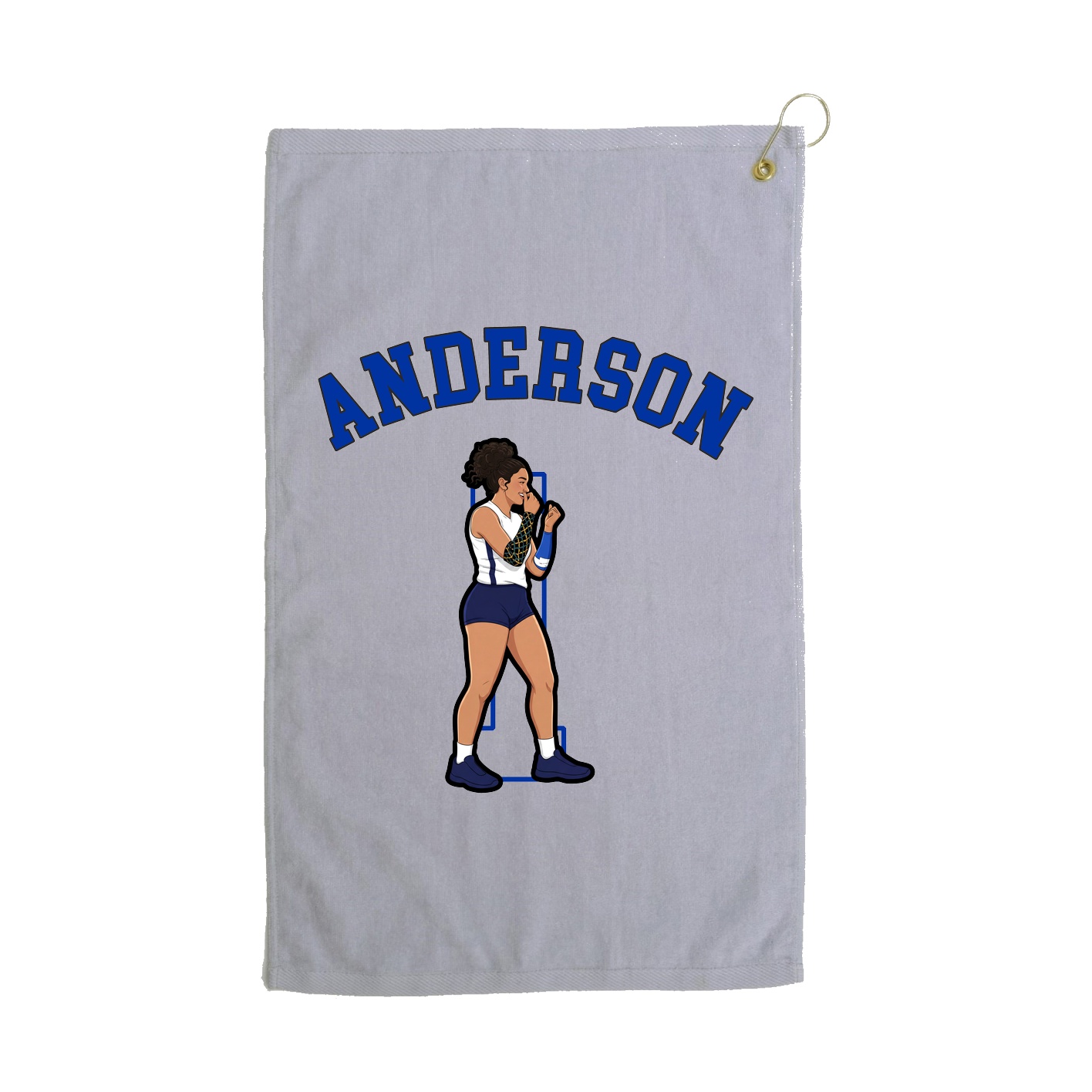 Golf Towel — Shirsey Arch in Grey