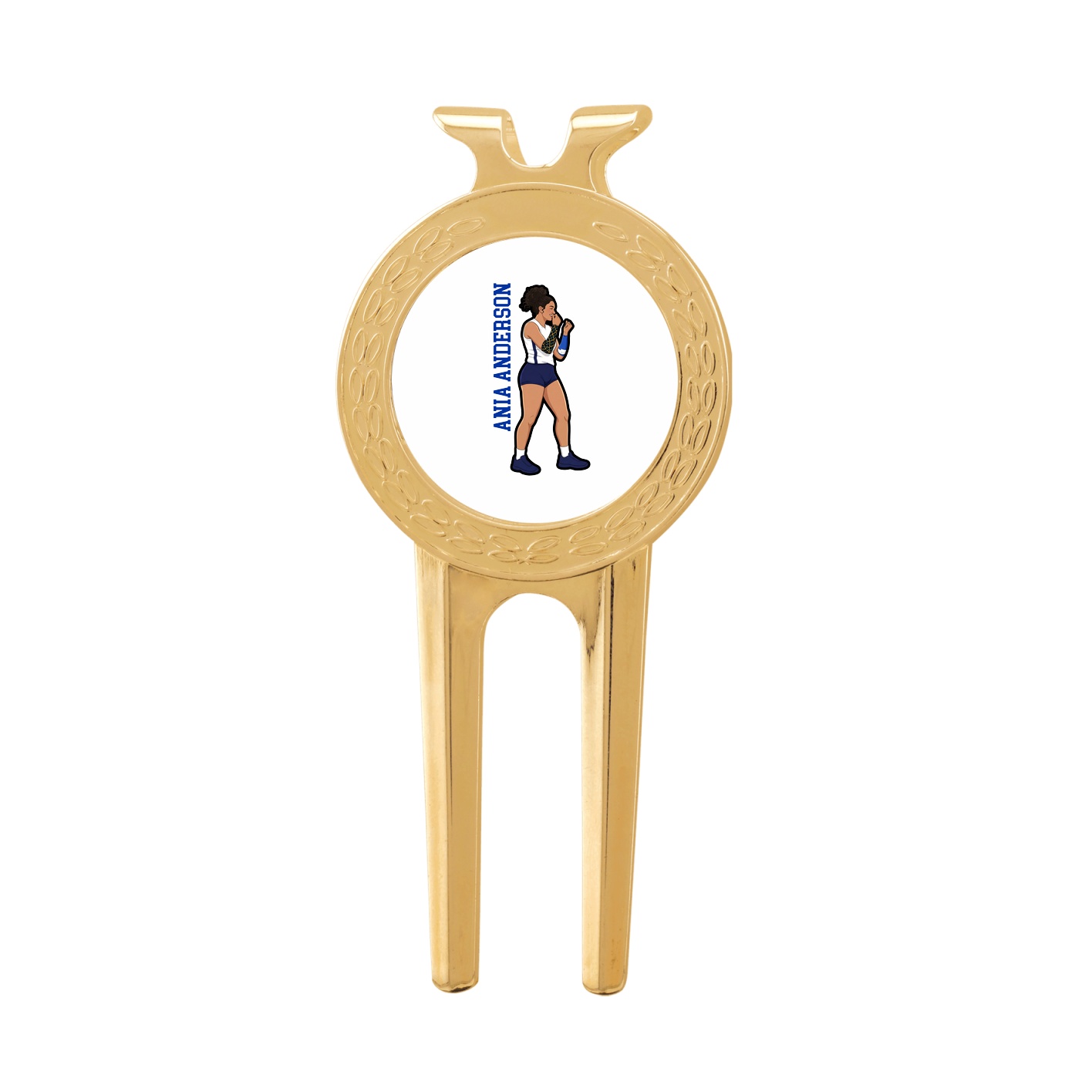 Divot Tool with Ball Marker — Name Vertical in Classic