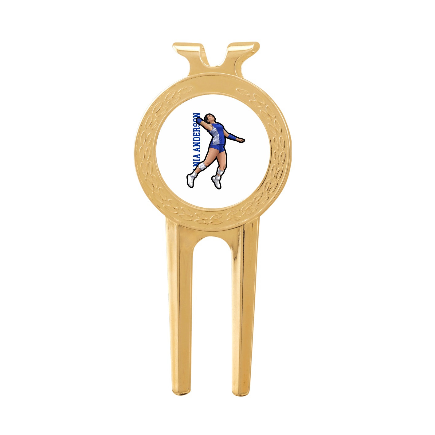 Divot Tool with Ball Marker — Name Vertical in Classic
