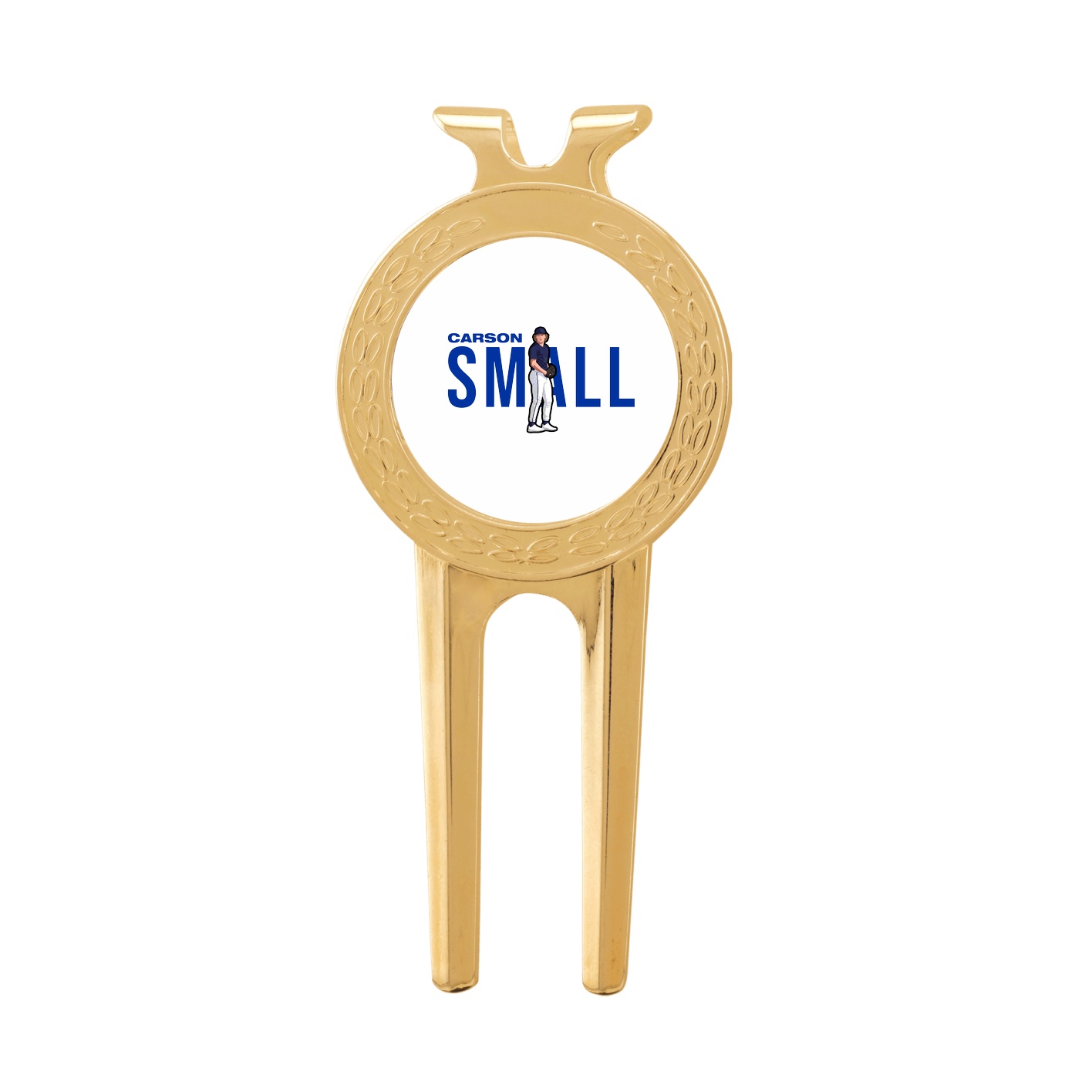 Divot Tool with Ball Marker — Player Name in Classic