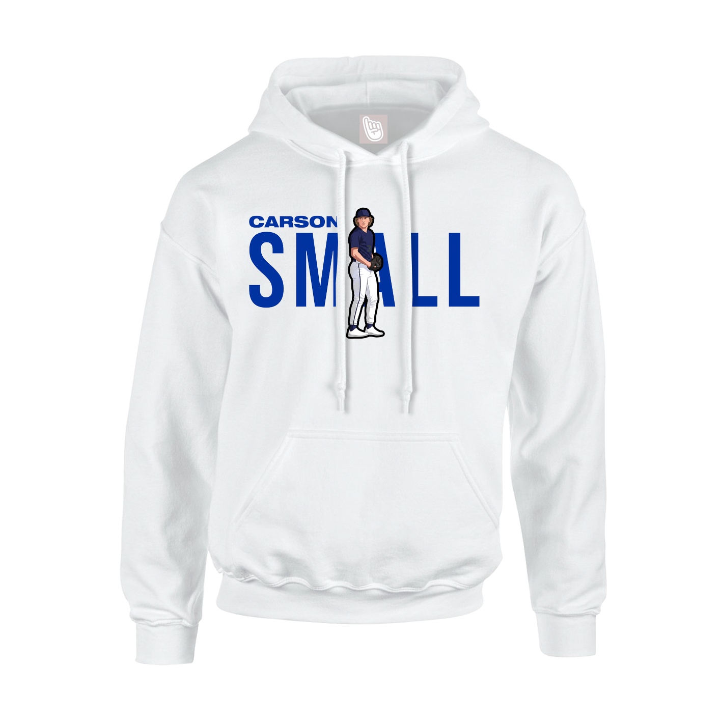 Hoodie — Player Name in White