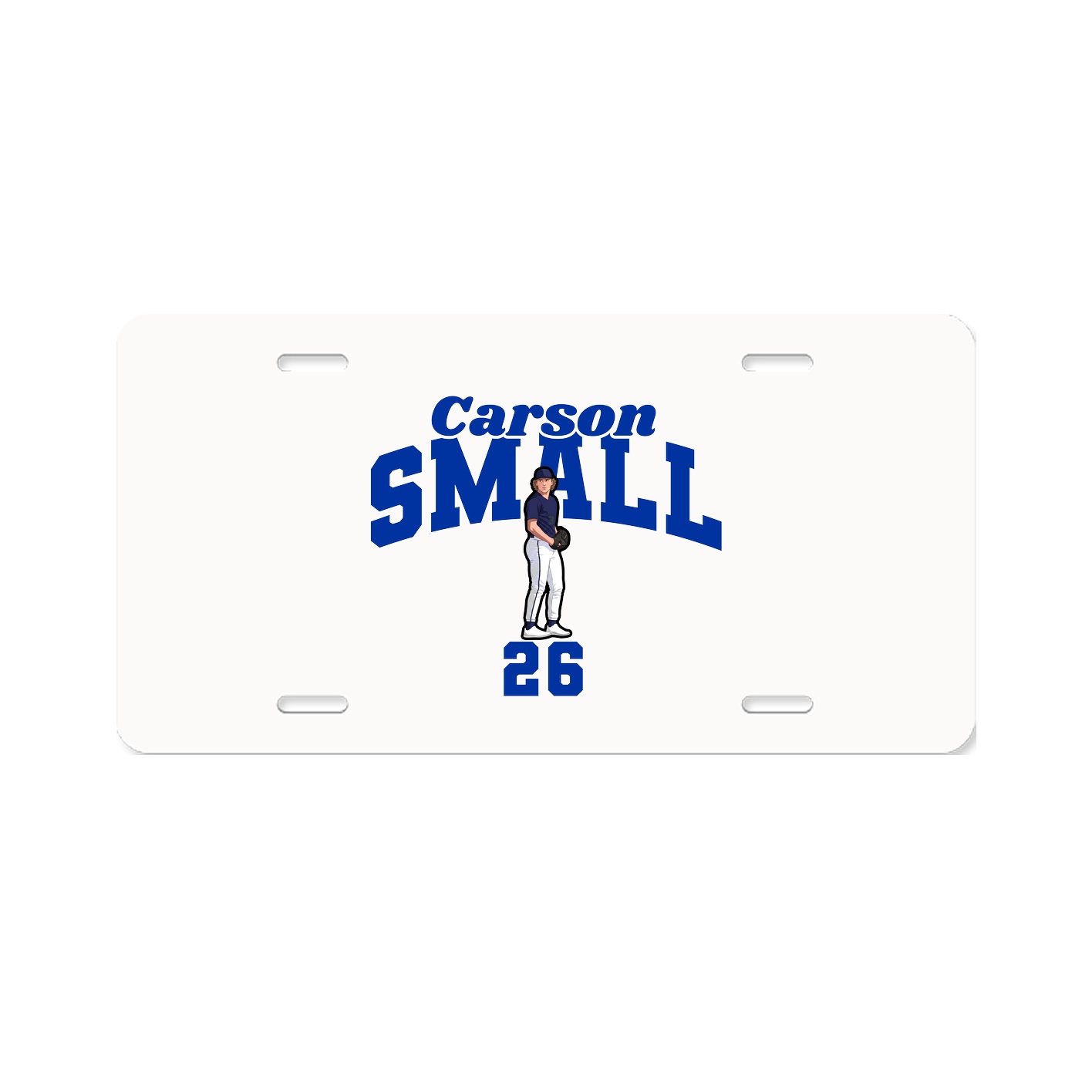 License Plate — Signature Arch in Classic