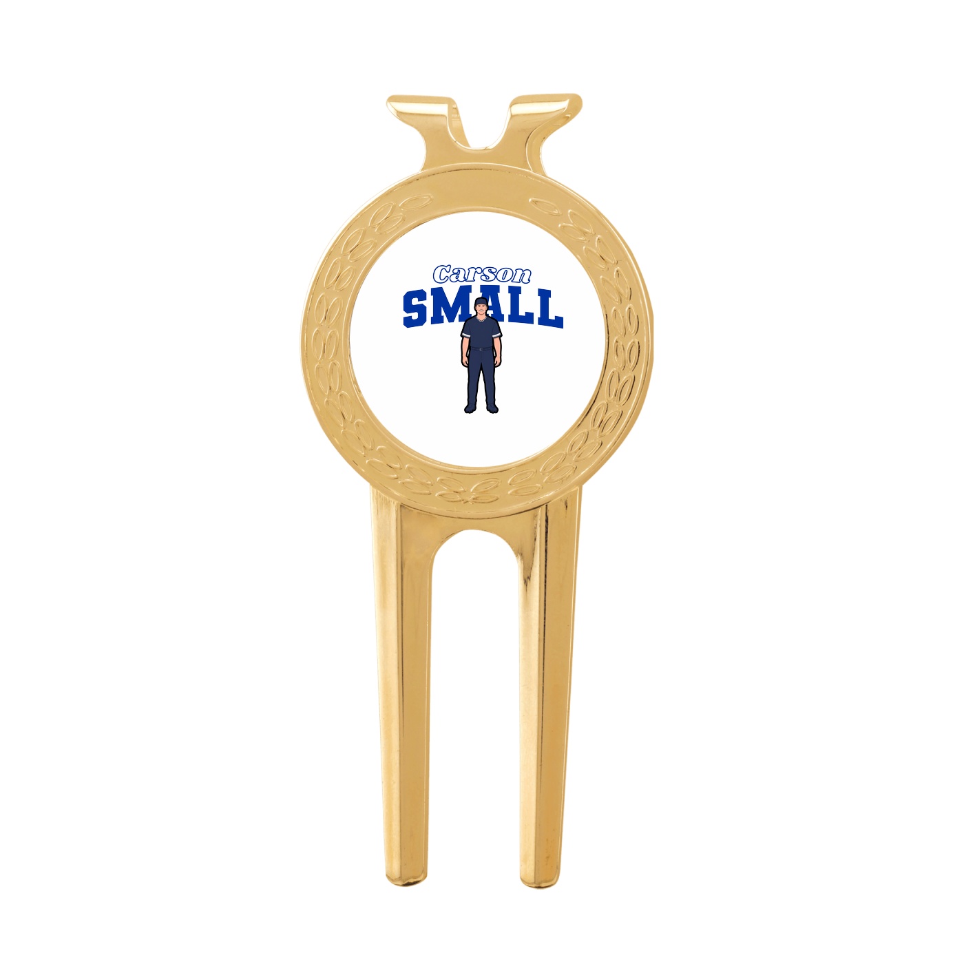 Divot Tool with Ball Marker — Name Arch in Classic