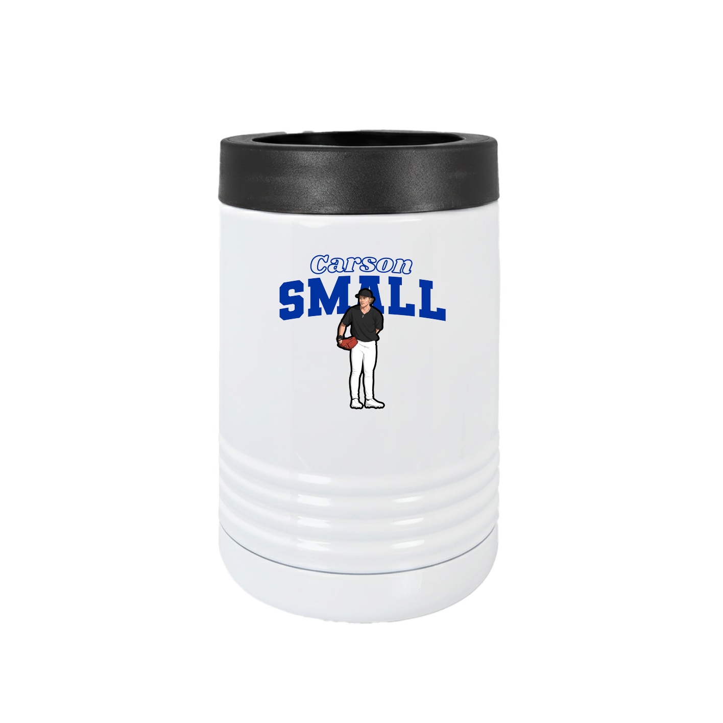 Beverage Holder — Name Arch in White