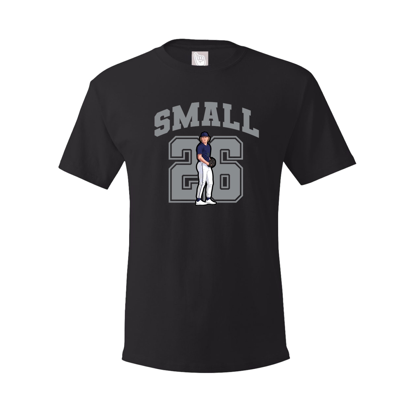 Youth Tee — Number in Black