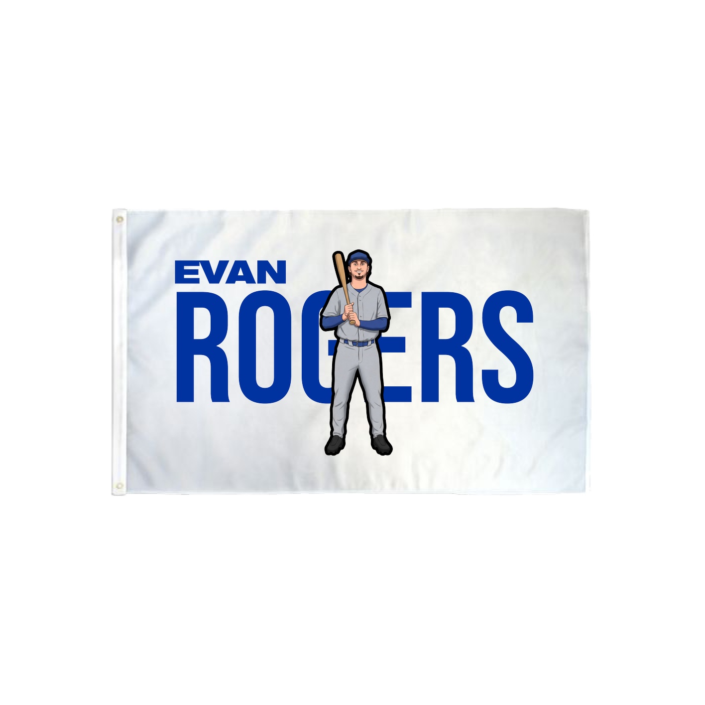 3x5 Flag — Player Name in Classic