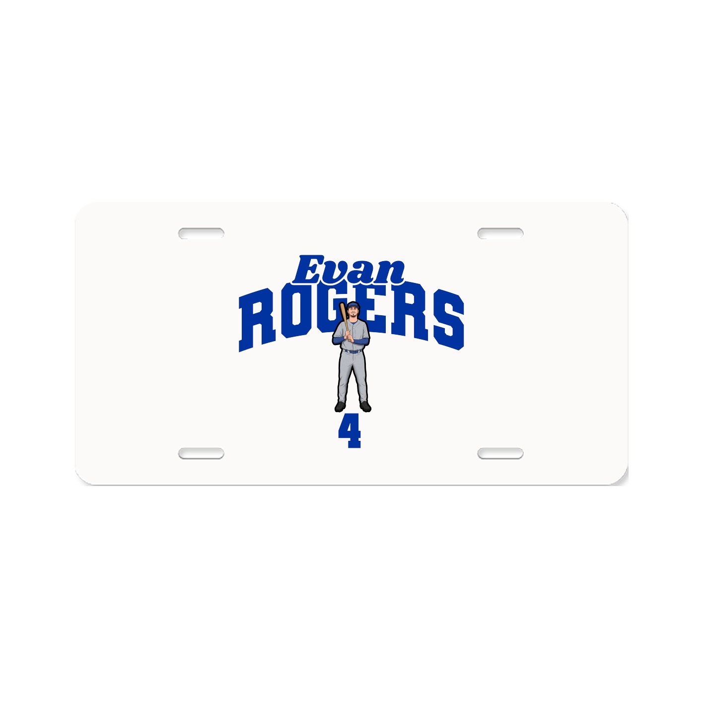 License Plate — Signature Arch in Classic