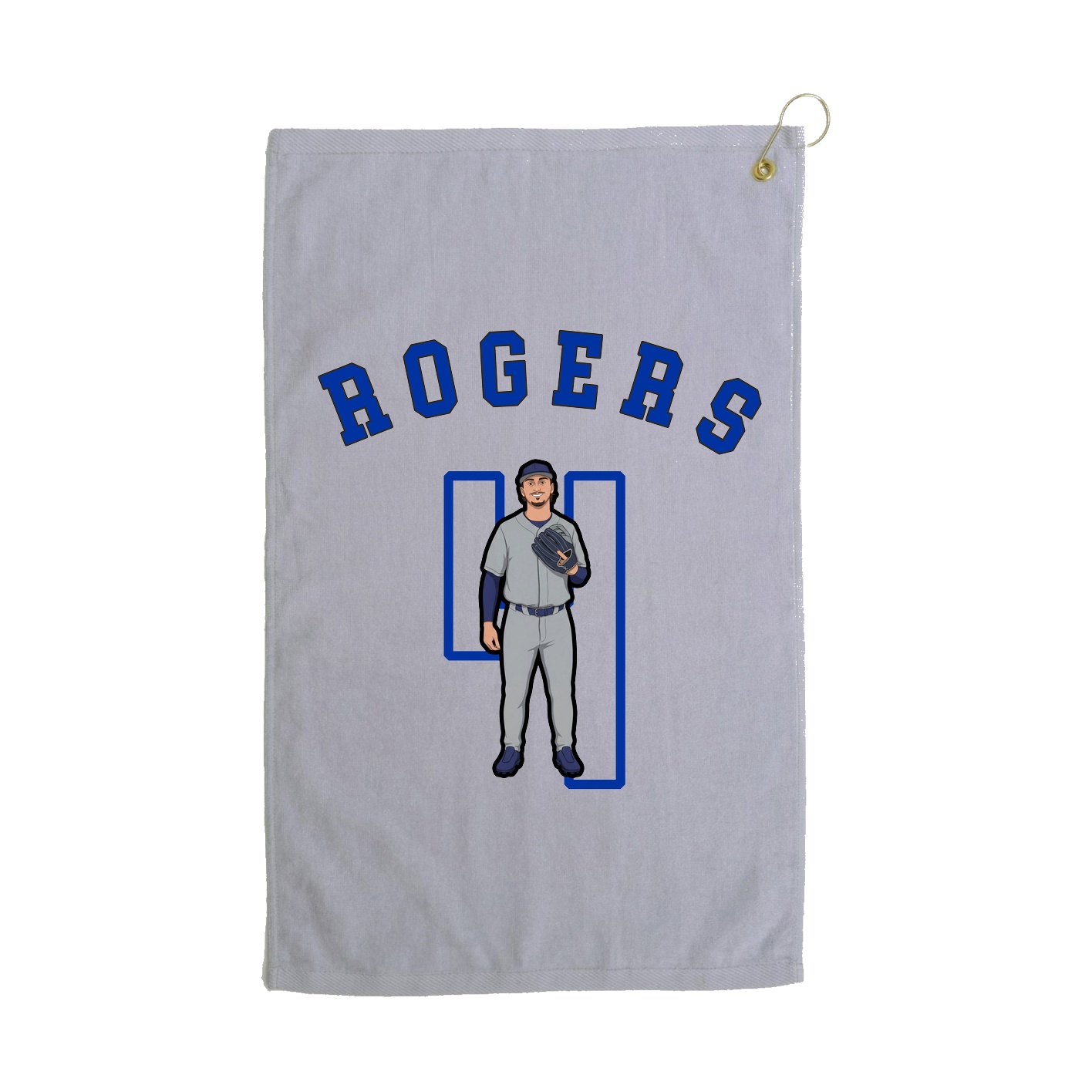 Golf Towel — Shirsey Arch in Grey